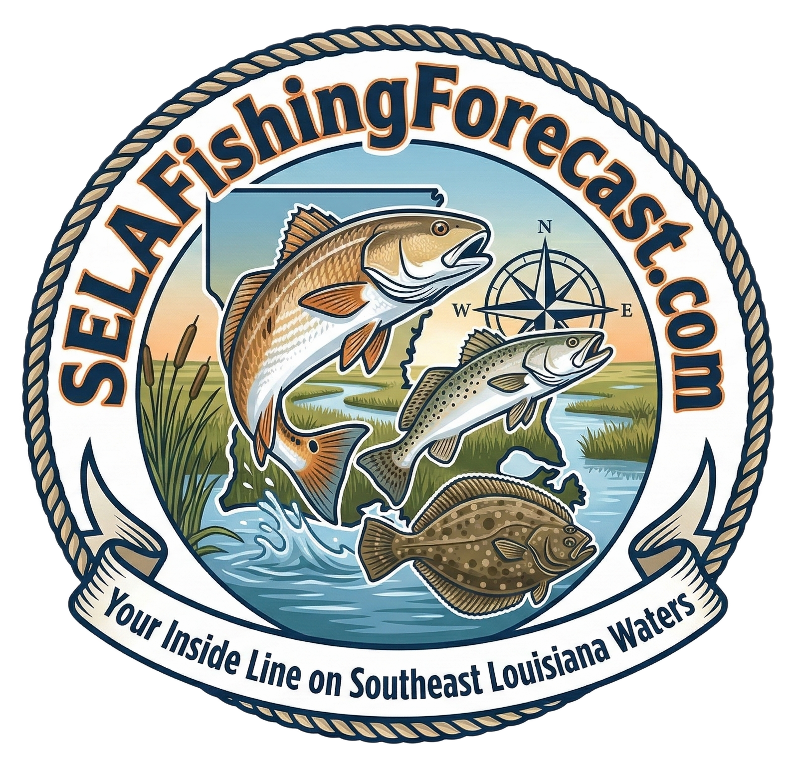 SELA Fishing Forecast logo